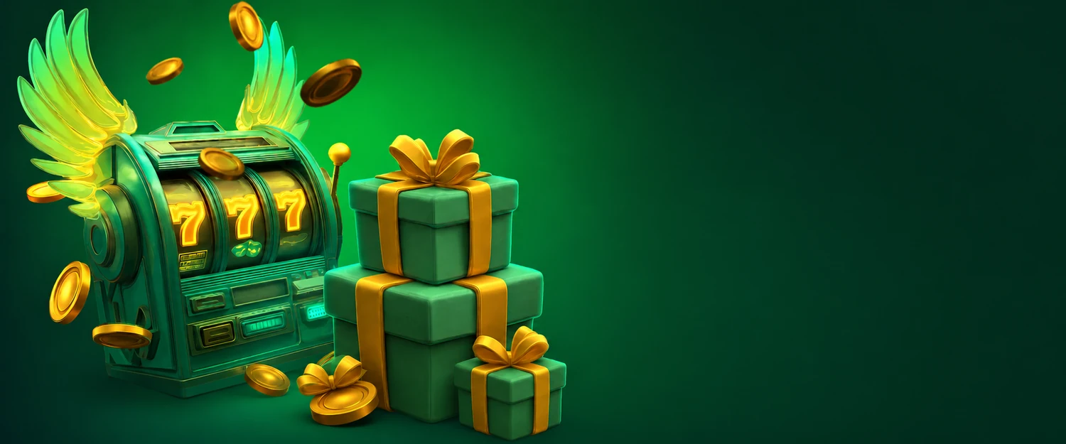 Holyluck welkomstbonus voor online gokkasten met cadeaus