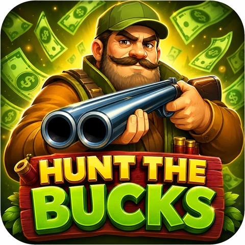Hunt the Bucks gokkast met geldprijzen bij Holyluck